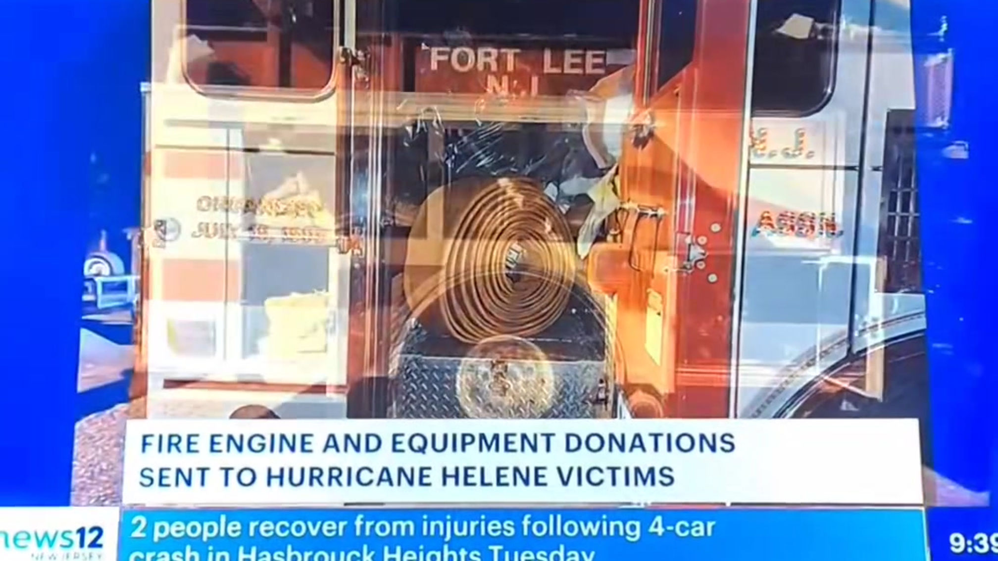 Donating a fire engine to Del Rio FD Tennessee 10-16-24